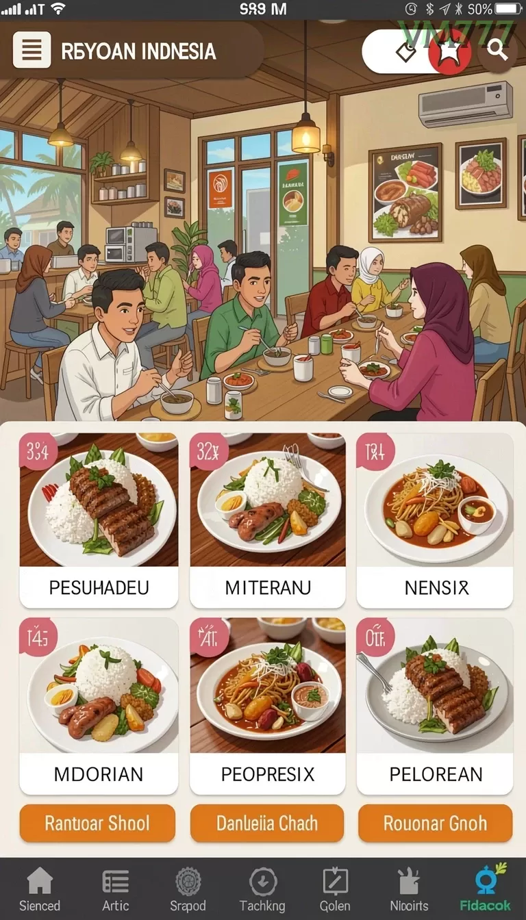 Cuplikan layar H03 — halaman utama