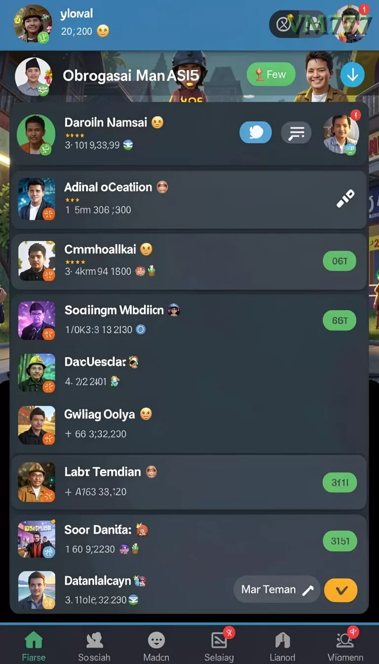 Cuplikan layar SGPSLSOT — pengaturan akun